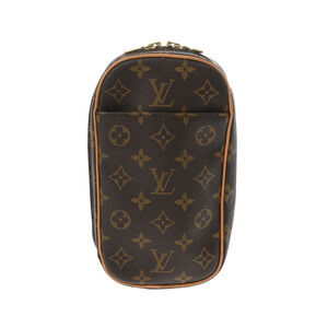 Louis Vuitton Monogram Canvas Pochette Ganju Brown Body Bag